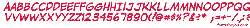 JibbajabbaBold Font – Red Fonts