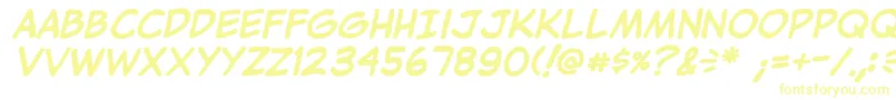 JibbajabbaBold Font – Yellow Fonts