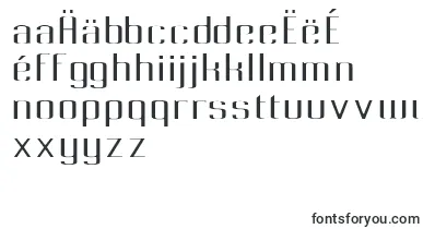 PecotLight font – macedonian Fonts