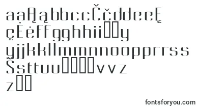 PecotLight font – lithuanian Fonts