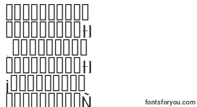 PecotLight font – mongolian Fonts