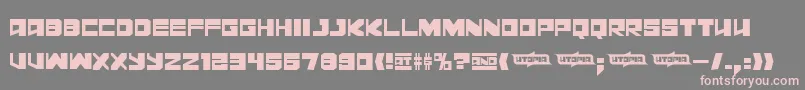 More about Leningraddisco Font Leningraddisco Font – Pink Fonts on Gray Background