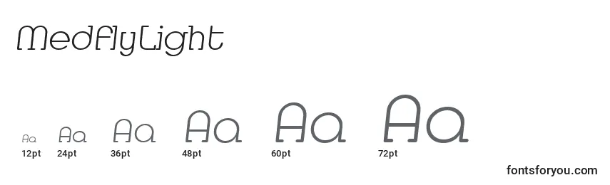 MedflyLight Font Sizes