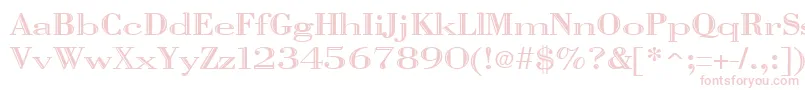 VangardRegular Font – Pink Fonts