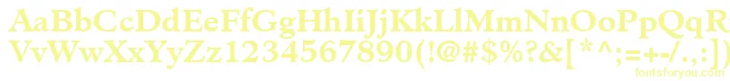 ClericSsiBold Font – Yellow Fonts