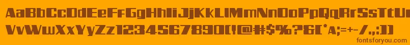 Подробнее о шрифте Galacticstorm Шрифт Galacticstorm – коричневые шрифты на оранжевом фоне
