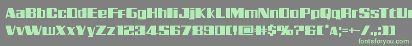 More about Galacticstorm Font Galacticstorm Font – Green Fonts on Gray Background