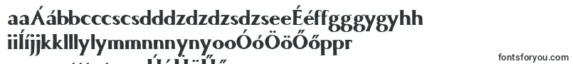 ComicRoman-fontti – unkarilaiset fontit
