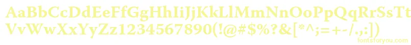 WarnockproBoldcapt Font – Yellow Fonts