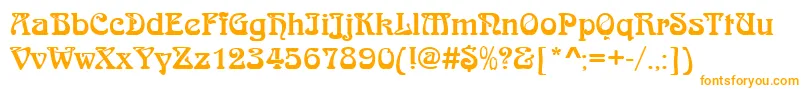fuente JugendstilRegular – Fuentes Naranjas