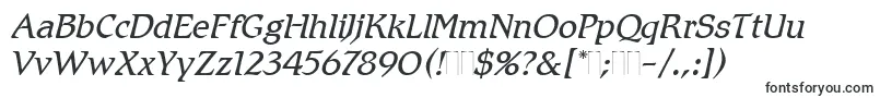 RomicLightItalicPlain Font – Fonts Starting with R