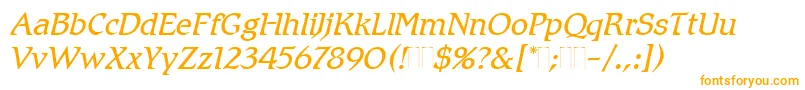 RomicLightItalicPlain Font – Orange Fonts