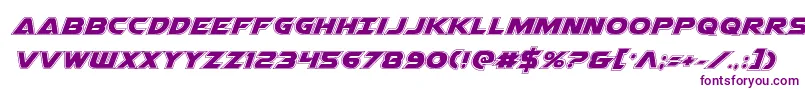 Airstrikeacadフォントについての詳細 フォントAirstrikeacad – 紫色のフォント