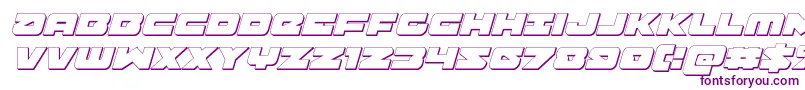 Banjin3Dital Font – Purple Fonts