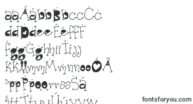 BmdOrganicFridaysHearts font – gaelic Fonts