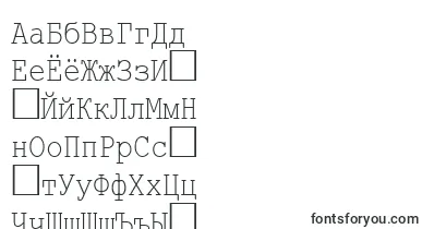 CourierNewCyr80n font – russian Fonts