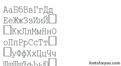CourierNewCyr80n font – bulgarian Fonts