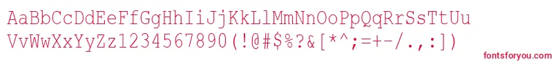 CourierNewCyr80n Font – Red Fonts