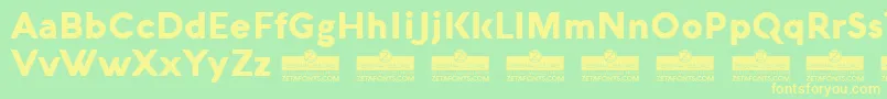 Подробнее о шрифте AquawaxBlackTrial Шрифт AquawaxBlackTrial – жёлтые шрифты на зелёном фоне