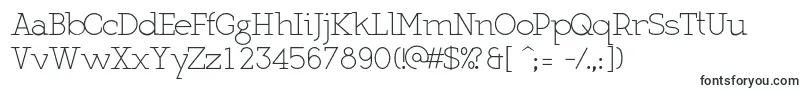 MartellLight Font – Fonts for VK