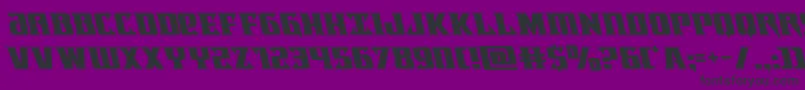 Lifeforceleft Font – Black Fonts on Purple Background