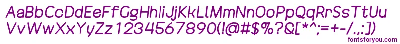 DrakoheartRevofitDoubleDiagonal Font – Purple Fonts