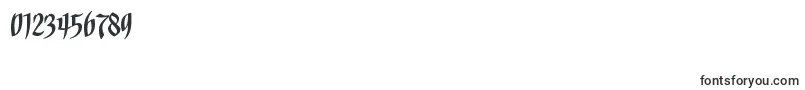 GoalthinkRegular Font – Fonts for Numbers and Digits