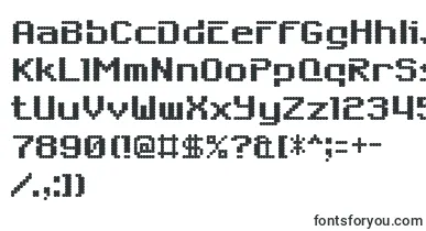 6809 font – Fonts Starting With 6