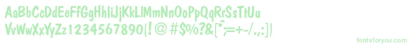 PolcasualRegular Font – Green Fonts