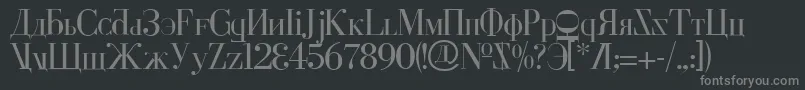 Cyberv2 Font – Gray Fonts on Black Background