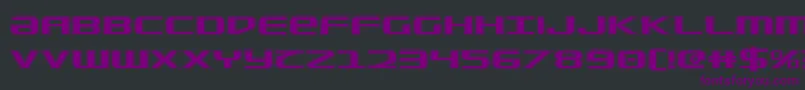 SdfCollege Font – Purple Fonts on Black Background