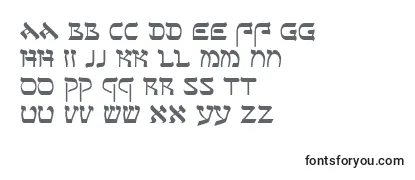 Обзор шрифта SeferAh