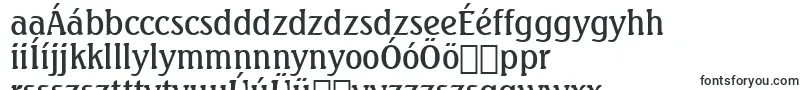 Шрифт SeagullMediumBt – венгерские шрифты
