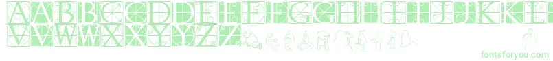 フォントRodgauheads – 緑のフォント