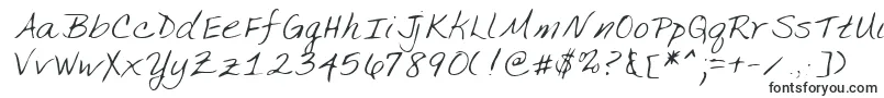 Lehn134-fontti – fontit Valikko
