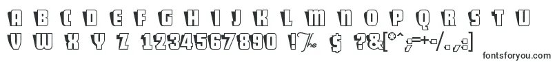 ShoCardCaps Font – Embossed Fonts
