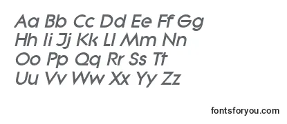 LitheextraboldItalic Font