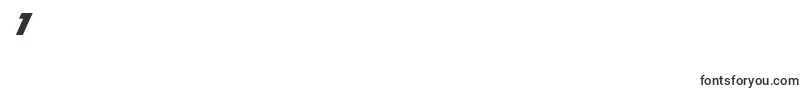 Defconzerosuperital Font – Fonts for Digit 1