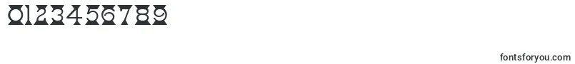 MantelMf Font – Fonts for Numbers and Digits