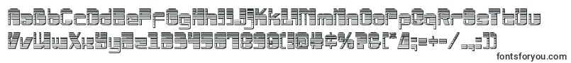 Шрифт Drosselmeyerchrome – шрифты, начинающиеся на D