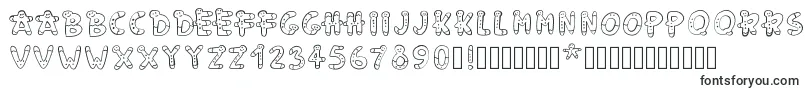Pwgingerbread-Schriftart – Schriftarten, die mit P beginnen