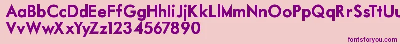 MotorOil1937M54 Font – Purple Fonts on Pink Background