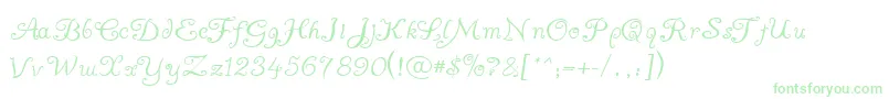 AYummyApology Font – Green Fonts