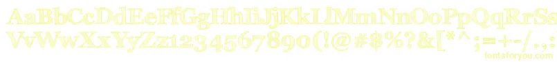 FffTusjРџРѕР»СѓР¶РёСЂРЅС‹Р№ Font – Yellow Fonts