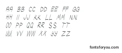 UglykidsThinitalic Font