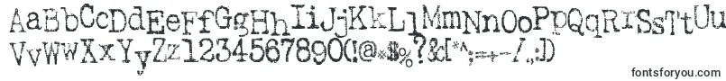 Inkspot-fontti – Monikieliset fontit