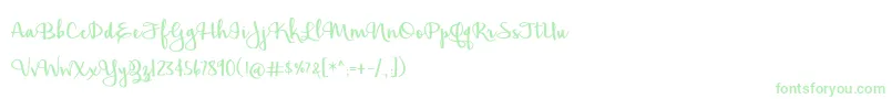 BmdHickoryJack Font – Green Fonts