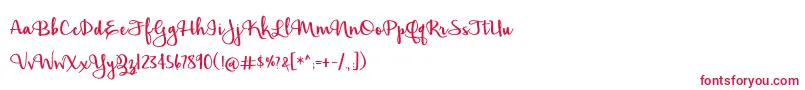 BmdHickoryJack Font – Red Fonts