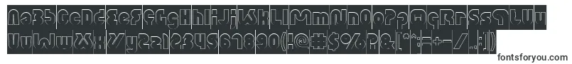 XtremeBikeHollowInverse Font – OTF Fonts