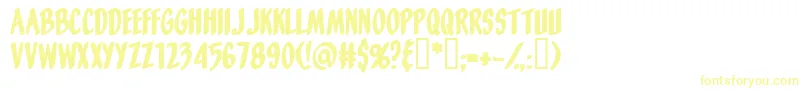 More about Orange Fizz Font Orange Fizz Font – Yellow Fonts on White Background